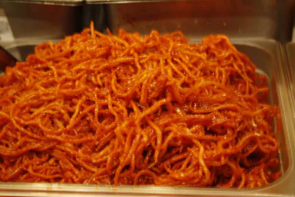 Gwangjangmarket_Ojingeochae-bokkeoum1_500g_10,000won